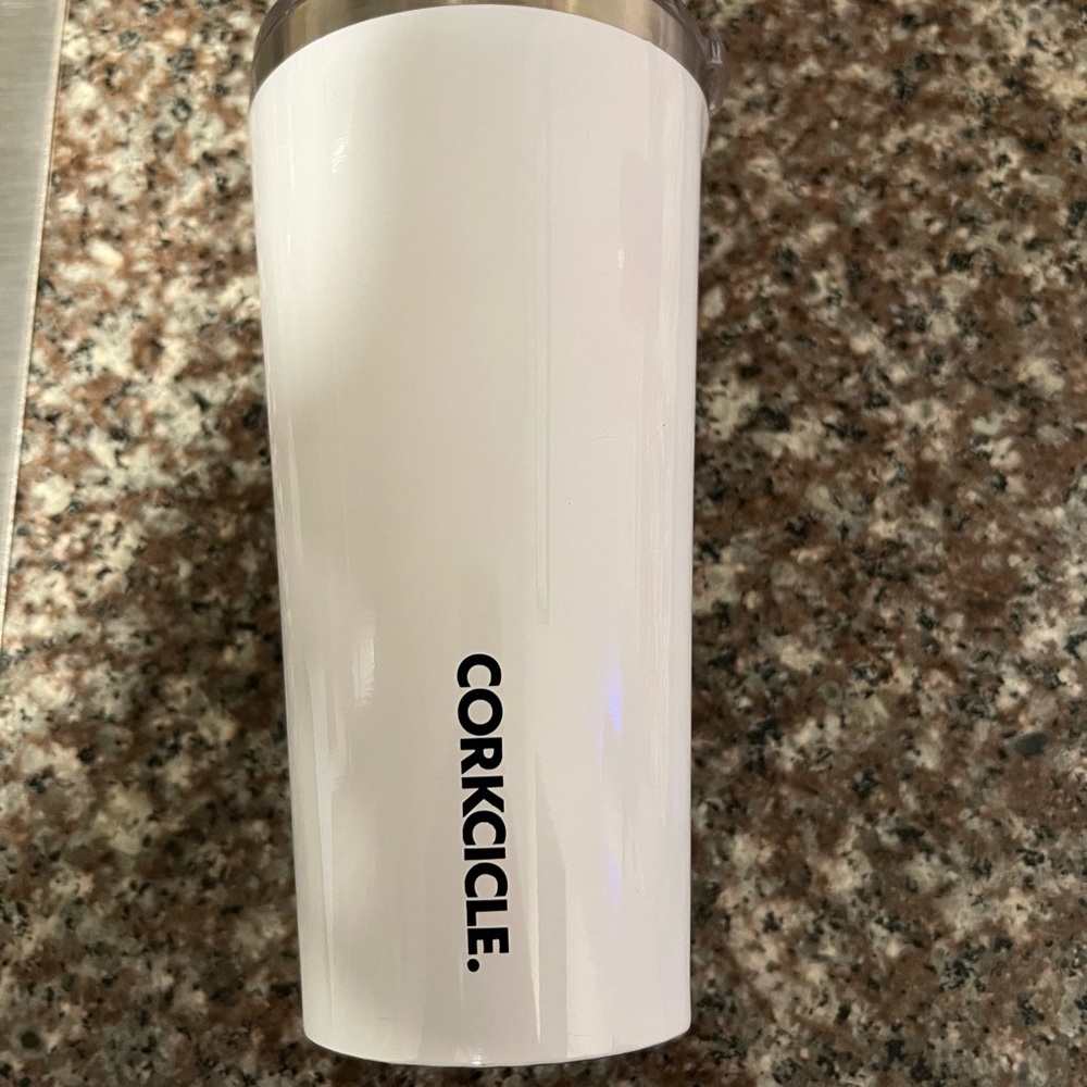 Corkcicle White Tumbler